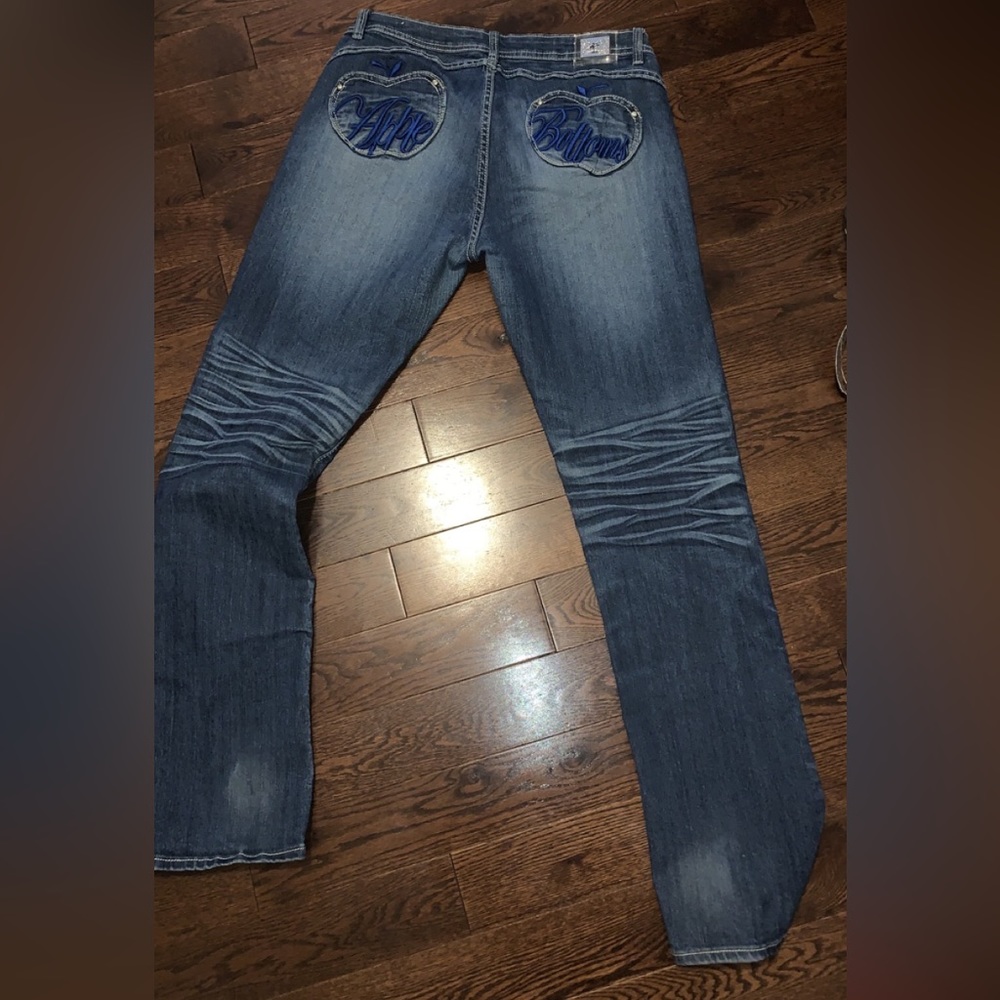 Apple Bottom straight bootcut jeans